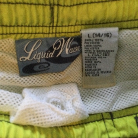 5 Mens swims Trunks  size large nice  condition - Picture 6 of 10